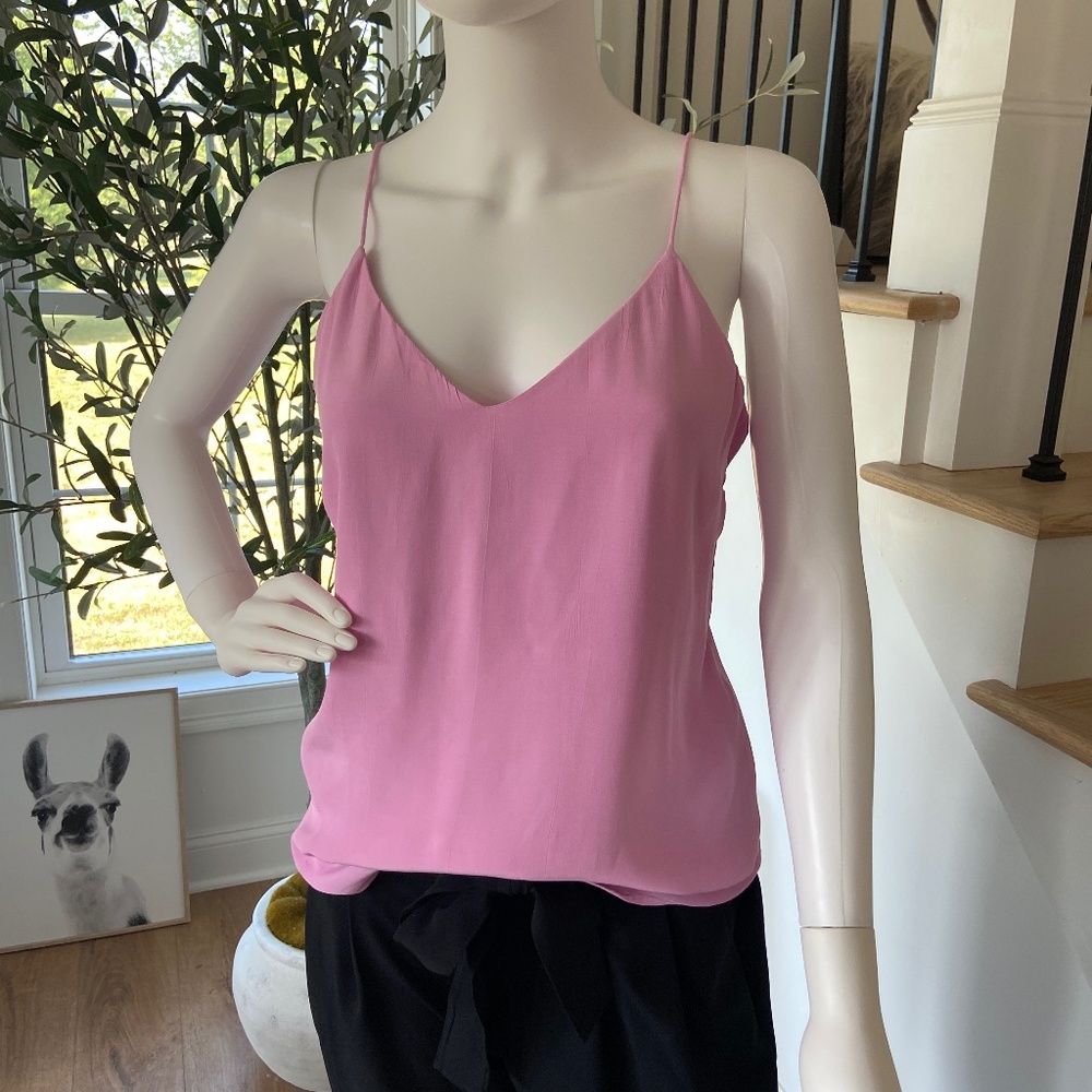 Something Navy - Pink Camisole, Size: S